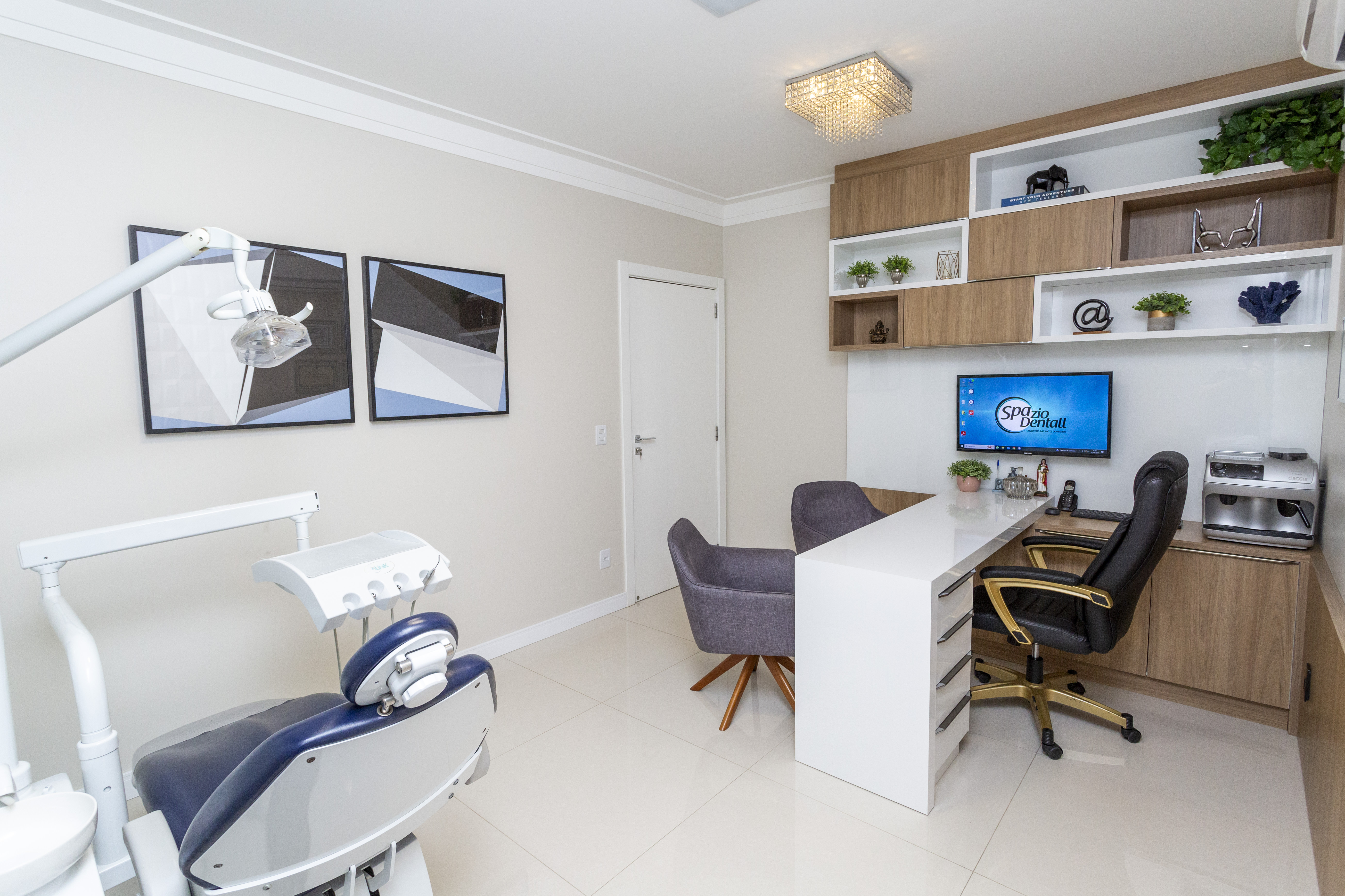 Estrutura de alta tecnologia e conforto Spazio Dentall