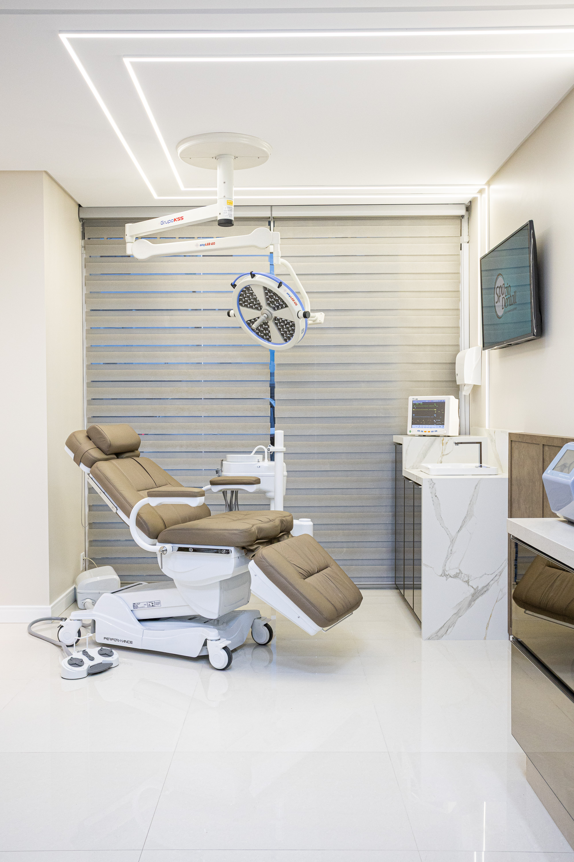 Estrutura de alta tecnologia e conforto Spazio Dentall